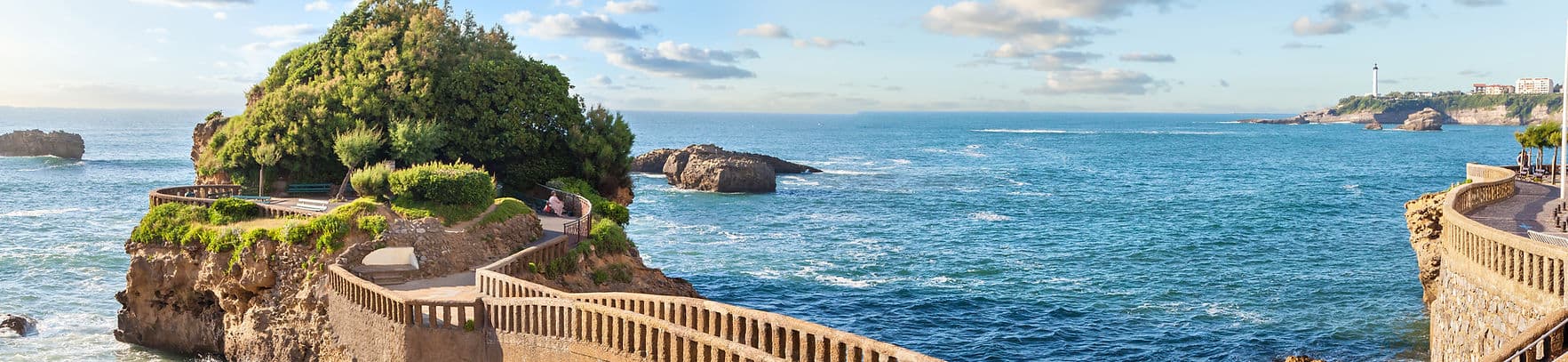 Photo of the basque coast